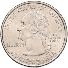 Монета 1/4 доллара (25 центов) 2004 года P США «Штаты и территории — Техас» (реверс)