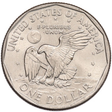 Монета 1 доллар 1999 года P США «Сьюзен Энтони» (реверс)