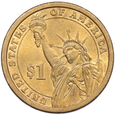 Монета 1 доллар 2008 года (P) США «6-й президент США Джон Куинси Адамс» (реверс)