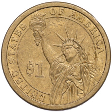 Монета 1 доллар 2009 года (P) США «10-й президент США Джон Тайлер» (реверс)