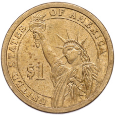 Монета 1 доллар 2011 года (Р) США «20-й президент США Джеймс Гарфилд» (реверс)