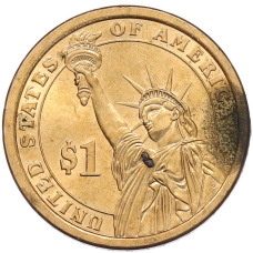 Монета 1 доллар 2008 года (D) США «8-й президент США Мартин Ван Бюрен» (реверс)