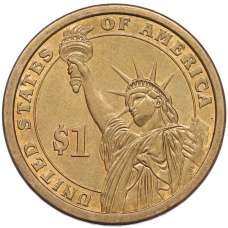 Монета 1 доллар 2007 года (D) США «1-й президент США Джордж Вашингтон» (реверс)