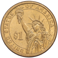 Монета 1 доллар 2007 года (P) США «3-й президент США Томас Джефферсон» (реверс)