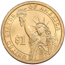 Монета 1 доллар 2008 года (P) США «6-й президент США Джон Куинси Адамс» (реверс)