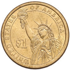 Монета 1 доллар 2007 года (P) США «1-й президент США Джордж Вашингтон» (реверс)