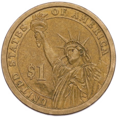 Монета 1 доллар 2010 года (Р) США «15-й президент США Джеймс Бьюкенен» (реверс)