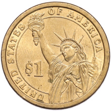 Монета 1 доллар 2008 года (P) США «6-й президент США Джон Куинси Адамс» (реверс)