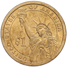 Монета 1 доллар 2011 года (Р) США «18-й президент США Улисс Грант» (реверс)