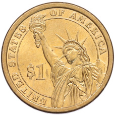 Монета 1 доллар 2011 года (D) США «17-й президент США Эндрю Джонсон» (реверс)