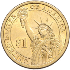 Монета 1 доллар 2008 года (Р) США «8-й президент США Мартин Ван Бюрен» (реверс)