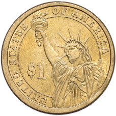 Монета 1 доллар 2007 года (Р) США «4-й президент США Джеймс Мэдисон» (реверс)