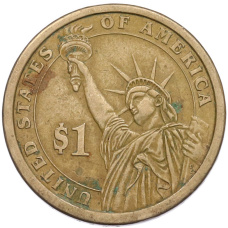 Монета 1 доллар 2009 года (Р) США «12-й президент США Закари Тейлор» (реверс)