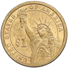 Монета 1 доллар 2008 года (Р) США «8-й президент США Мартин Ван Бюрен» (реверс)