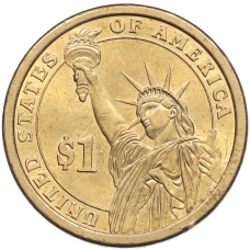 Монета 1 доллар 2008 года (Р) США «6-й президент США Джон Куинси Адамс» (реверс)