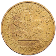 Монета 5 пфеннигов 1995 года A Германия (аверс)