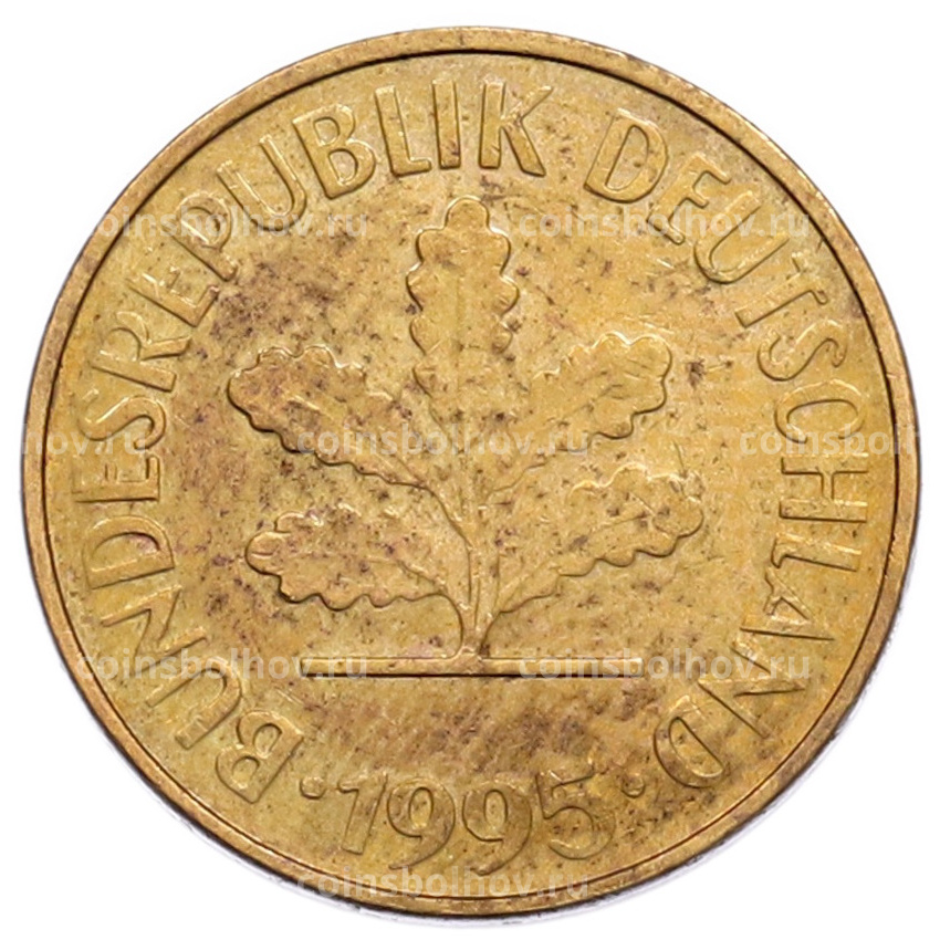 Монета 5 пфеннигов 1995 года A Германия