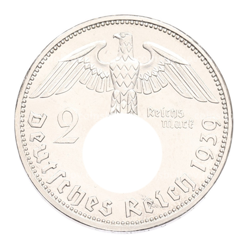 Монета 2 рейхсмарки 1939 года A Германия