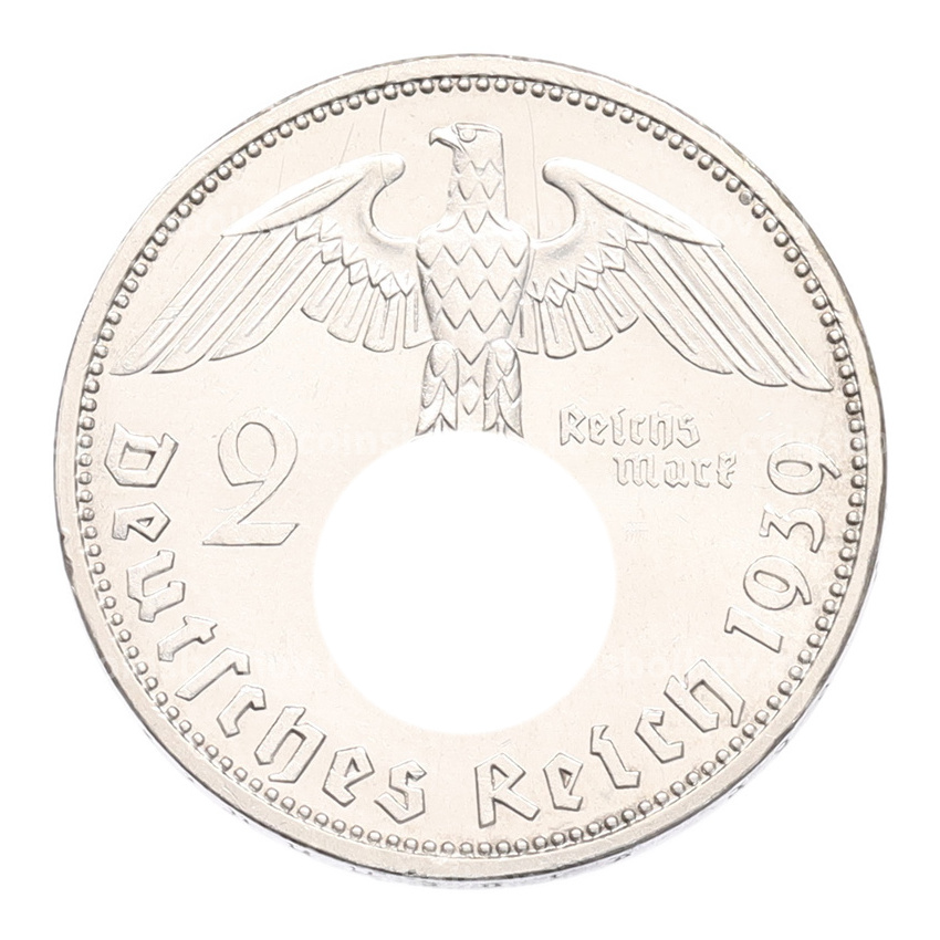 Монета 2 рейхсмарки 1939 года A Германия