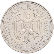 Монета 1 марка 1979 года J Западная Германия (ФРГ) (реверс)