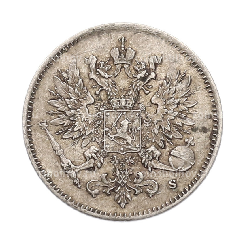 Монета 25 пенни 1916 года Русская Финляндия (вид 2)