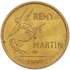 Жетон 1 реми 1999 года ММД «Реми Мартен»