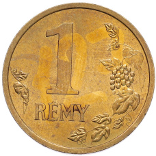 Жетон 1 реми 1999 года ММД «Реми Мартен» (вид 2)