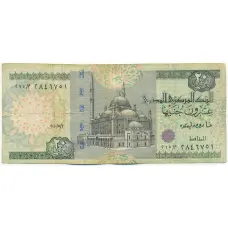 Банкнота 20 фунтов 2010 года Египет (аверс)