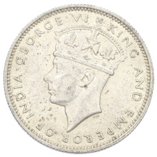 Монета 20 центов 1939 года Малайя (реверс)