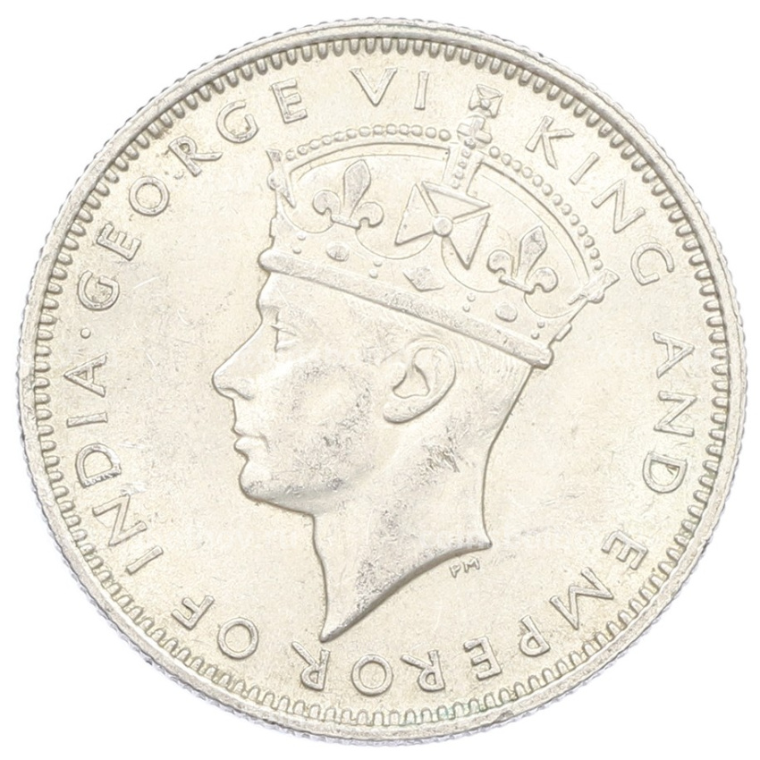 Монета 20 центов 1939 года Малайя (вид 2)