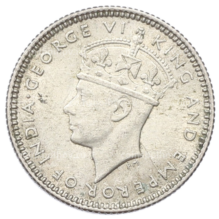 Монета 5 центов 1945 года I Малайя (вид 2)