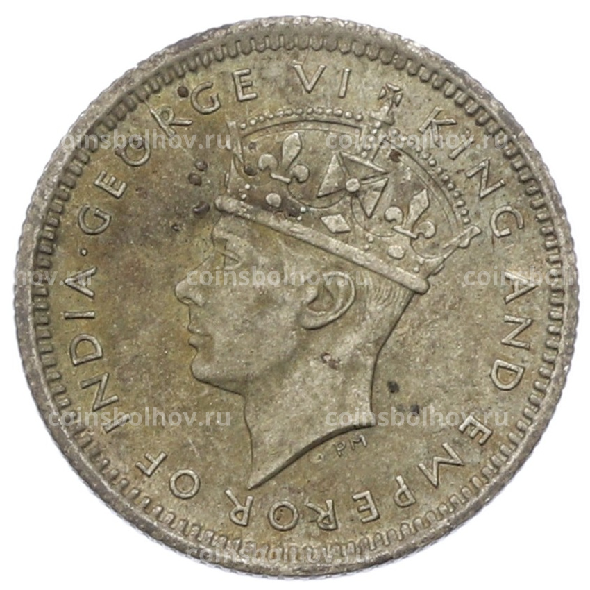 Монета 5 центов 1945 года Малайя (вид 2)