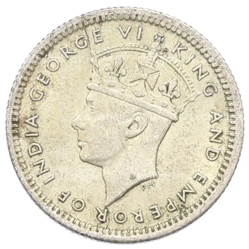 Монета 5 центов 1945 года Малайя (вид 2)