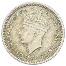 Монета 5 центов 1945 года Малайя (реверс)