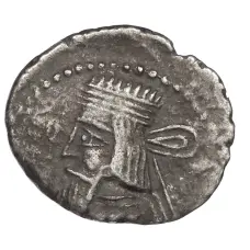 Монета Драхма 10-147 года Парфия (аверс)