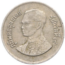 Монета 1 бат 1982-1985 года (BE 2525-2528) Таиланд (реверс)