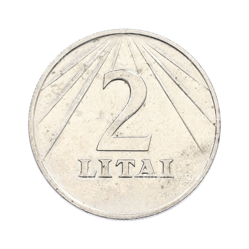 Монета 2 лита 1991 года Литва