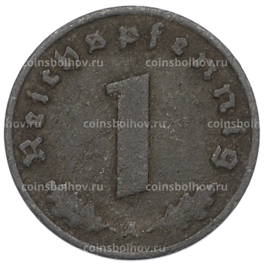 Монета 1 рейхспфенниг 1940 года A Германия (вид 2)