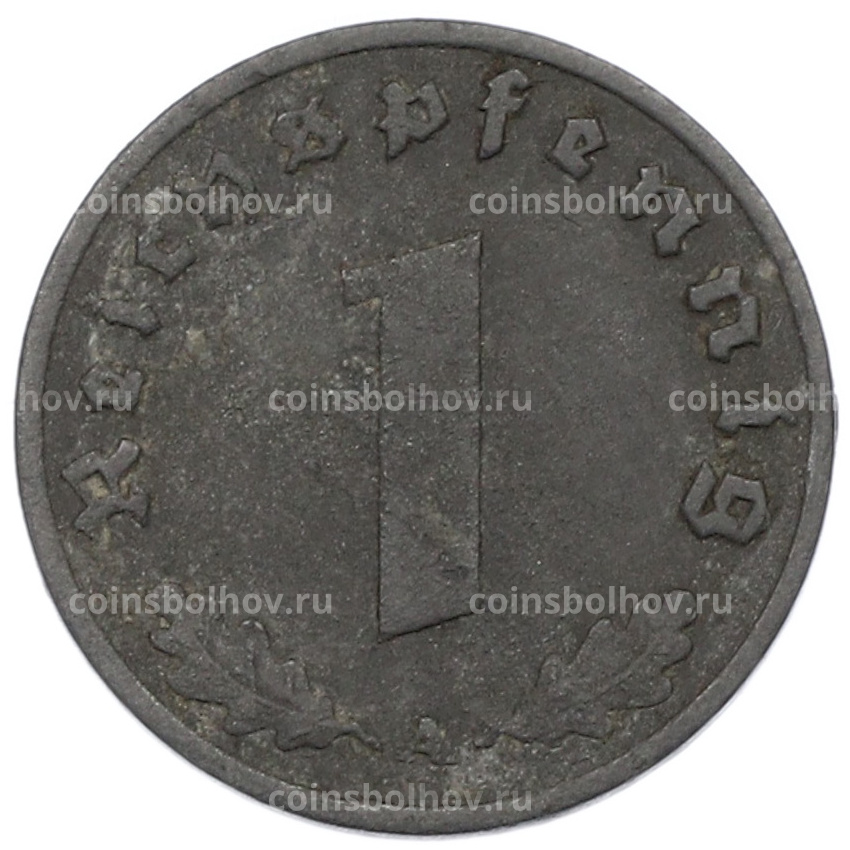 Монета 1 рейхспфенниг 1940 года A Германия (вид 2)
