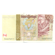 Банкнота 500 эскудо 1997 года Португалия