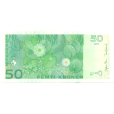 Банкнота 50 крон 2011 года Норвегия (вид 2)