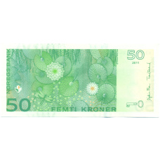 Банкнота 50 крон 2011 года Норвегия (вид 2)