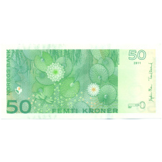 Банкнота 50 крон 2011 года Норвегия (вид 2)