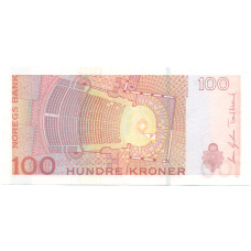 Банкнота 100 крон 2010 года Норвегия (вид 2)