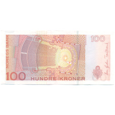 Банкнота 100 крон 2010 года Норвегия (вид 2)