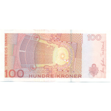 Банкнота 100 крон 2010 года Норвегия (вид 2)