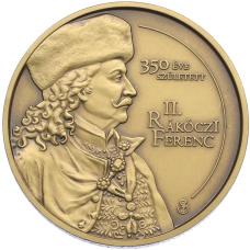 Монета 6000 форинтов 2026 года Венгрия «350-летие со дня рождения Франциска II Ракоци» (аверс)