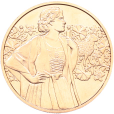 Монета 10 евро 2026 года Австрия «Трахт — Лоден» (аверс)