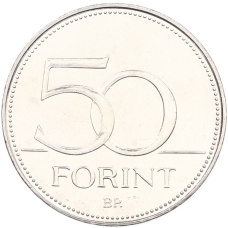 Монета 50 форинтов 2026 года Венгрия «350-летие со дня рождения Франциска II Ракоци» (реверс)