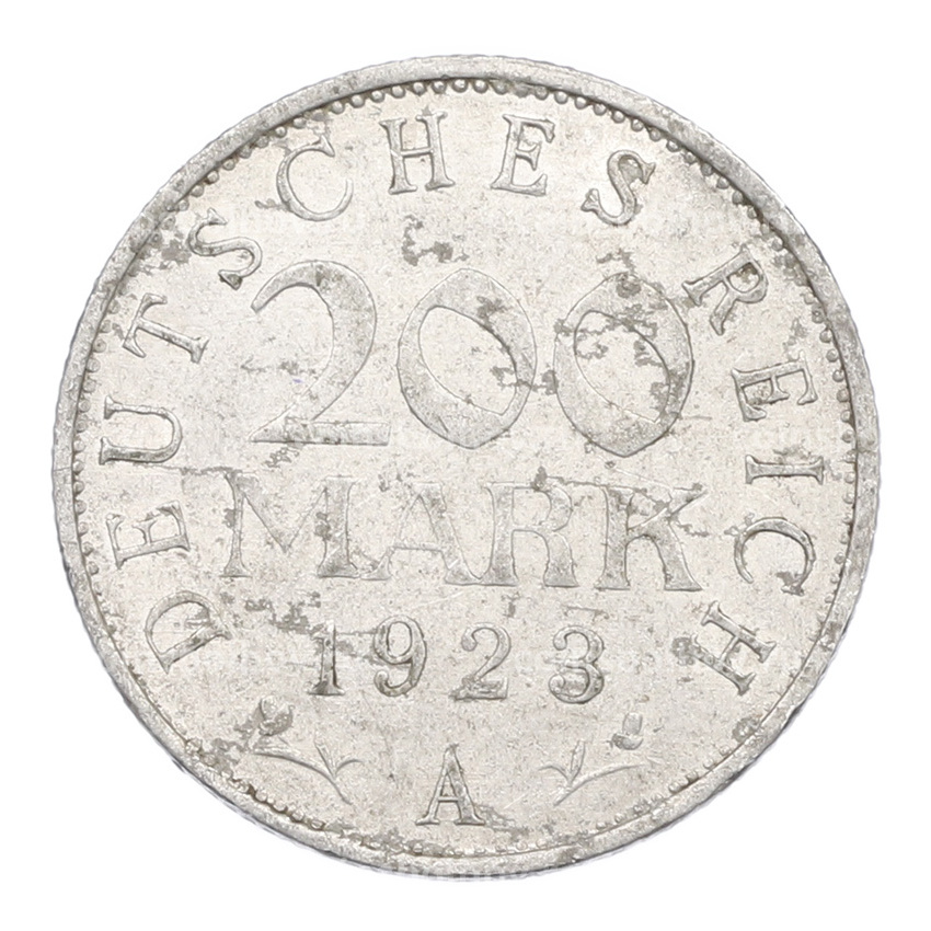 Монета 200 марок 1923 года A Германия